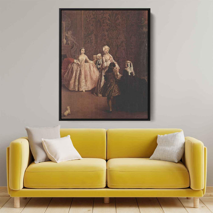 Presentation by Pietro Longhi - Canvas Artwork