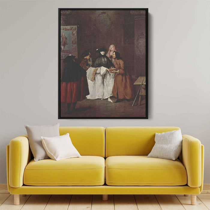 The Fortune Teller by Pietro Longhi - Canvas Artwork