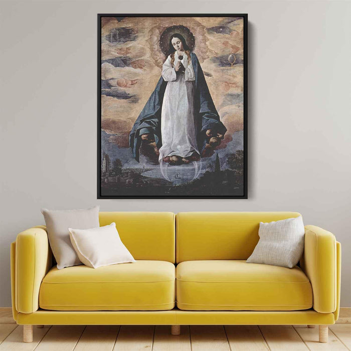 The Immaculate Conception (1630) by Francisco de Zurbaran - Canvas Artwork