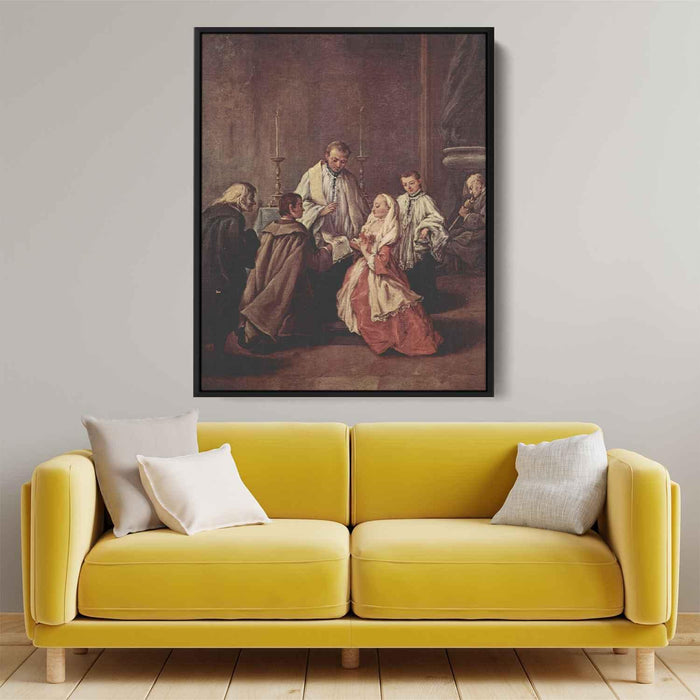 The Sacrament Of Marriage by Pietro Longhi - Canvas Artwork