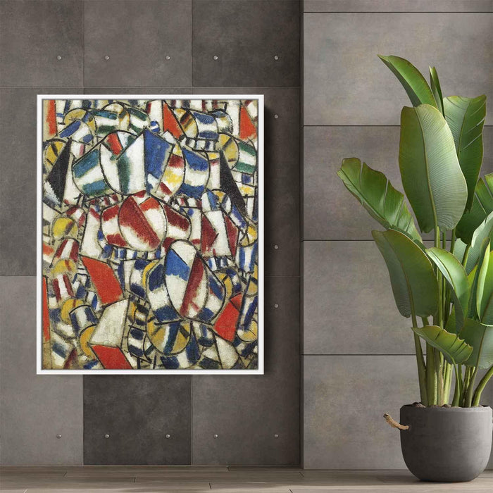 Contrast of Forms (1913) by Fernand Leger - Canvas Artwork