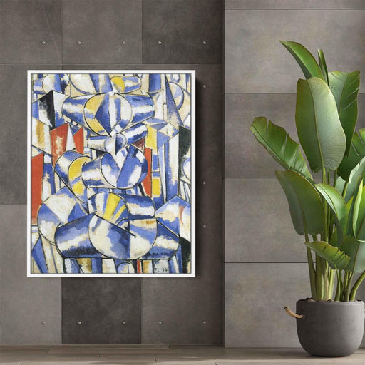 Contrast of forms (1914) by Fernand Leger - Canvas Artwork