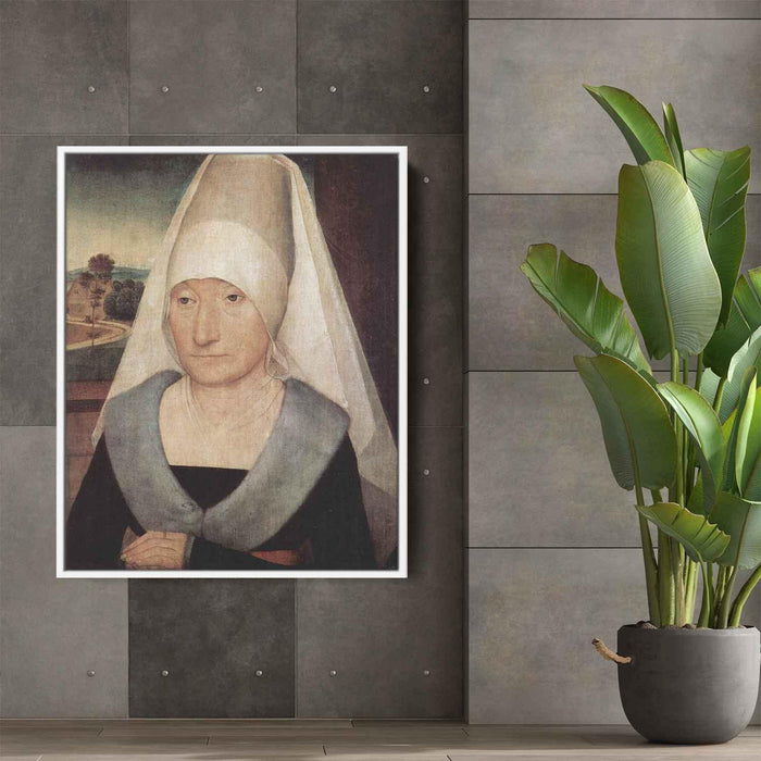Portrait of an old woman (1472) by Hans Memling - Canvas Artwork