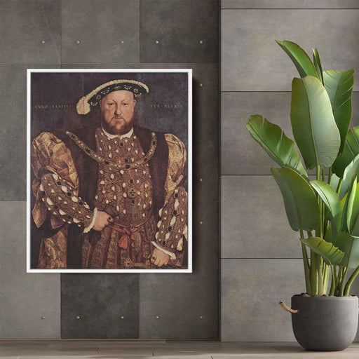 Portrait of Henry VIII (1540) by Hans Holbein the Younger - Canvas Artwork