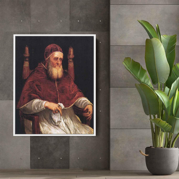 Portrait of Pope Julius II (1546) by Titian - Canvas Artwork