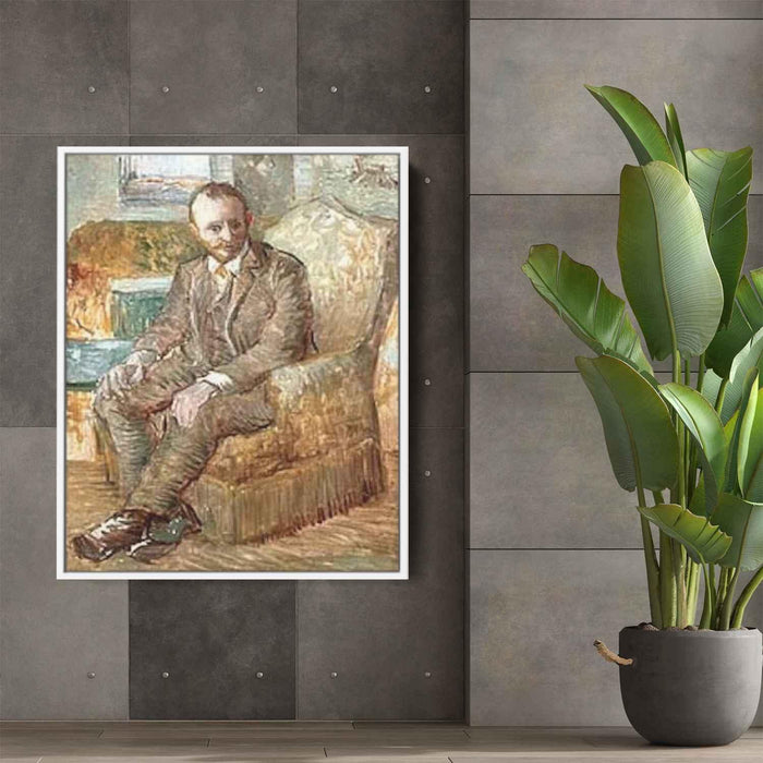 Portrait of the Art Dealer Alexander Reid, Sitting in an Easy Chair by Vincent van Gogh - Canvas Artwork