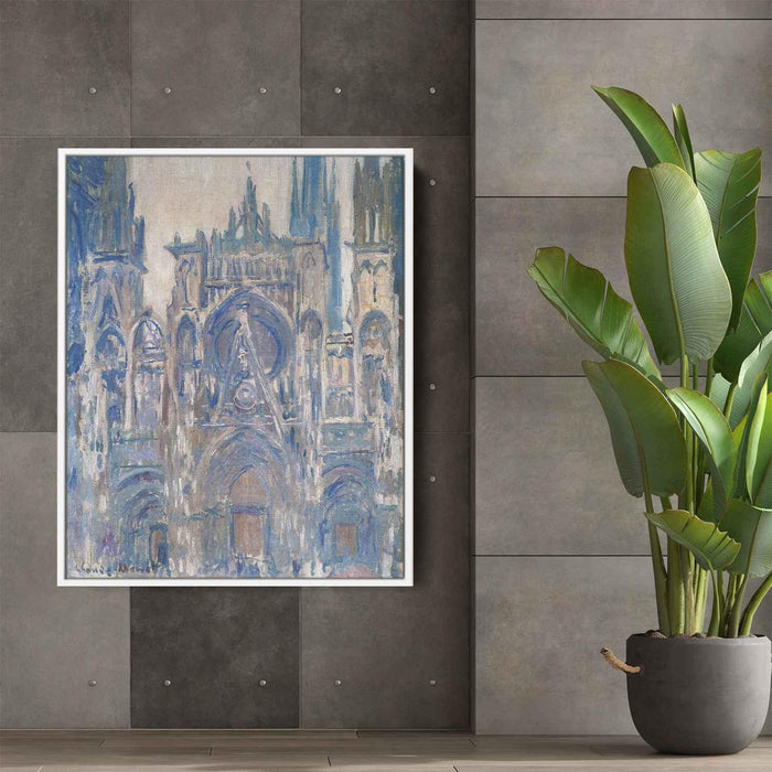 Rouen Cathedral, Study of the Portal by Claude Monet - Canvas Artwork