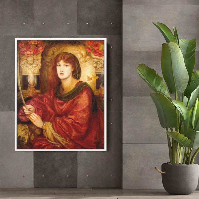 Sibylla Palmifera (1870) by Dante Gabriel Rossetti - Canvas Artwork