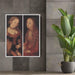 St. Catherine and St. Barbara by Lucas Cranach the Elder - Canvas Artwork