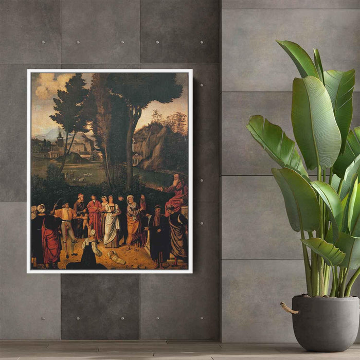 The Judgement of Solomon (1505) by Giorgione - Canvas Artwork