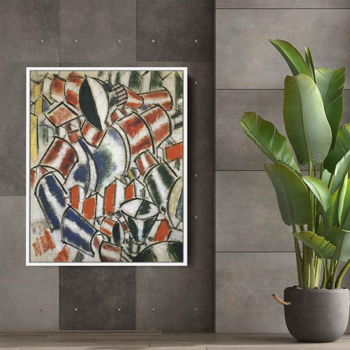 The Sitted Woman (1914) by Fernand Leger - Canvas Artwork