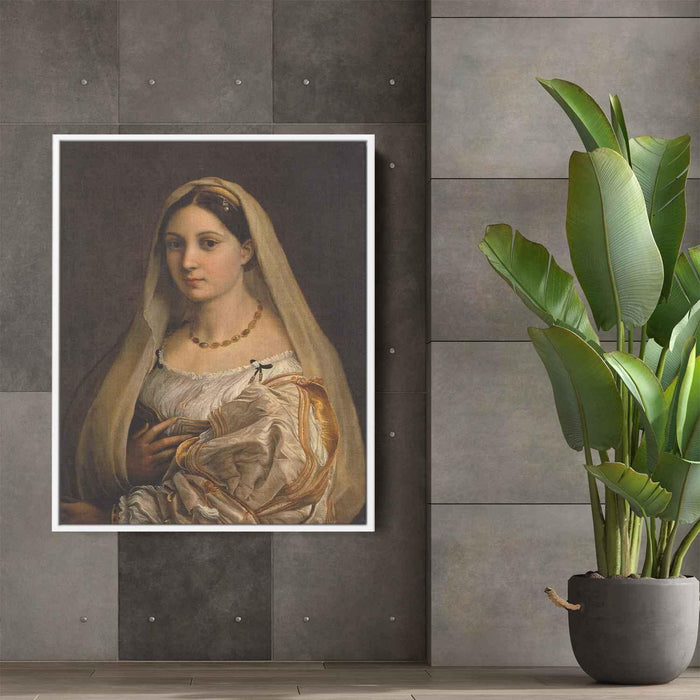 The Veiled Woman, or La Donna Velata by Raphael - Canvas Artwork