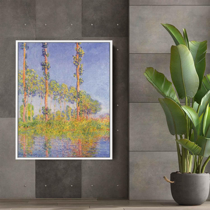 Three Trees, Autumn Effect by Claude Monet - Canvas Artwork