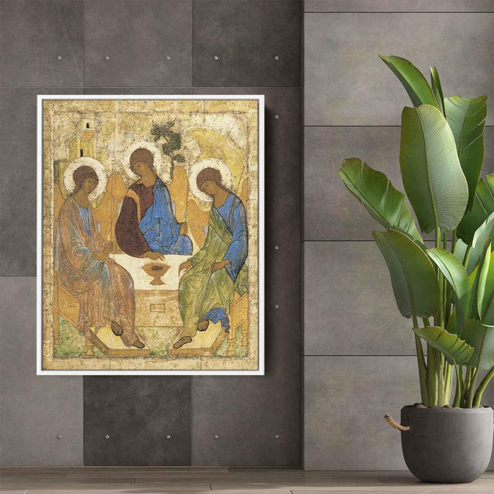 Trinity (1420) by Andrei Rublev - Canvas Artwork