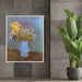 Vase with Lilacs, Daisies and Anemones by Vincent van Gogh - Canvas Artwork