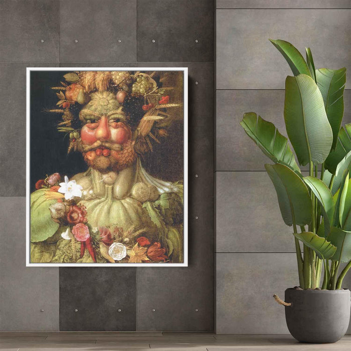 Vertumnus (Emperor Rudolph II) (1591) by Giuseppe Arcimboldo - Canvas Artwork