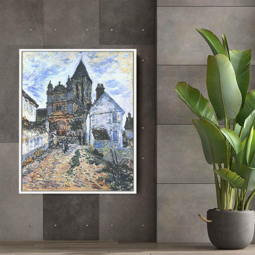 Vetheuil, The Church by Claude Monet - Canvas Artwork