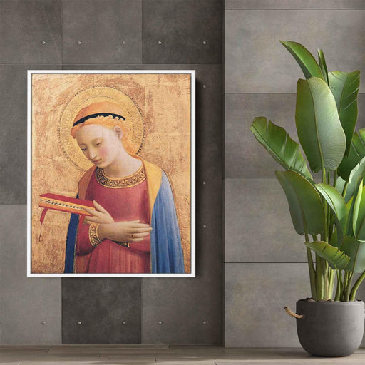 Virgin Mary Annunciate (1433) by Fra Angelico - Canvas Artwork