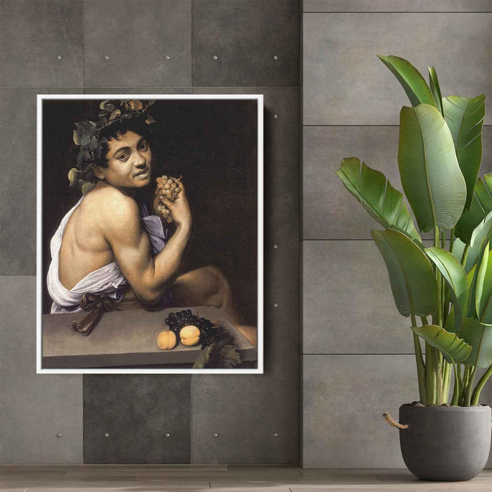 Young Sick Bacchus (1593) by Caravaggio - Canvas Artwork