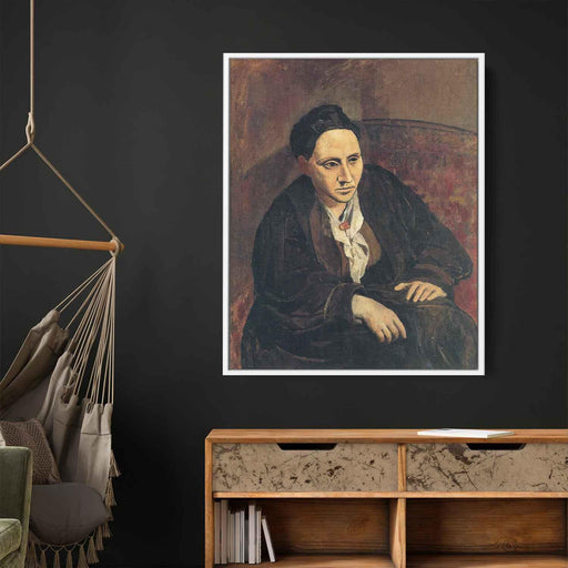 Portrait of Gertrude Stein (1906) by Pablo Picasso - Canvas Artwork