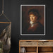 Portrait of Rembrandt van Rijn (1628) by Rembrandt - Canvas Artwork