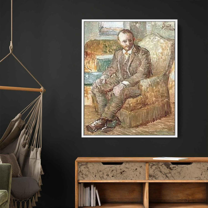 Portrait of the Art Dealer Alexander Reid, Sitting in an Easy Chair by Vincent van Gogh - Canvas Artwork