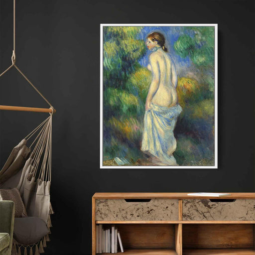 Standing Nude (1889) by Pierre-Auguste Renoir - Canvas Artwork