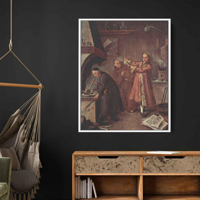 The Alchemists by Pietro Longhi - Canvas Artwork