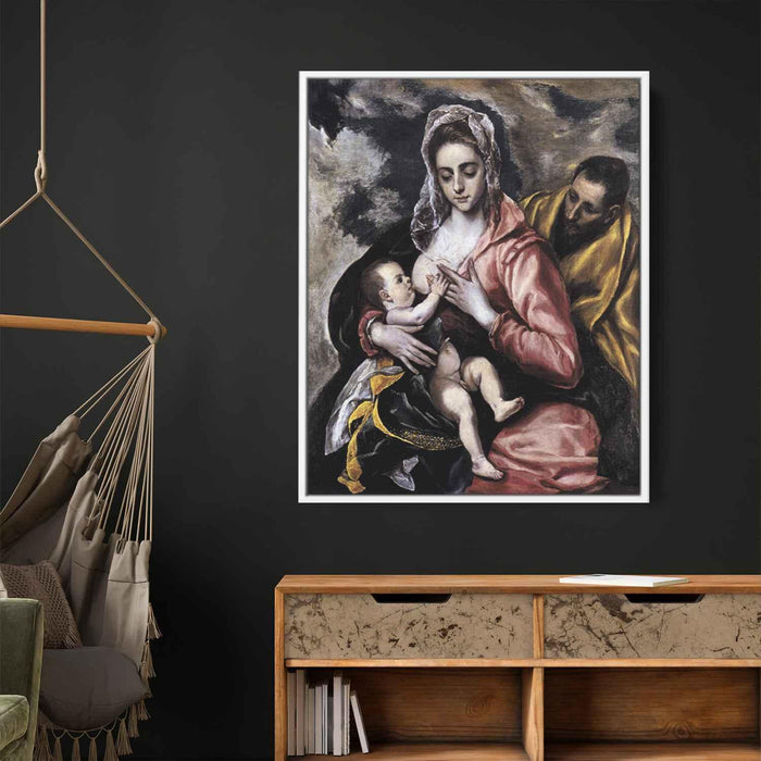 The Holy Family (1660) by Bartolome Esteban Murillo - Canvas Artwork