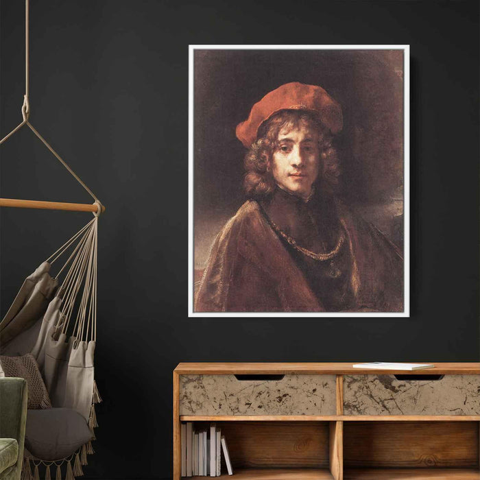 Titus, the Artist's son by Rembrandt - Canvas Artwork