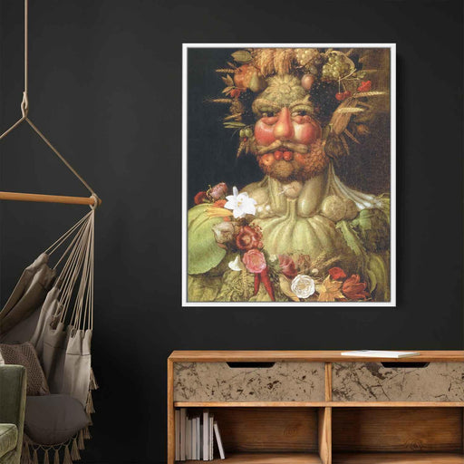 Vertumnus (Emperor Rudolph II) (1591) by Giuseppe Arcimboldo - Canvas Artwork