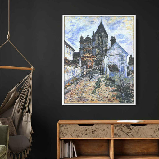 Vetheuil, The Church by Claude Monet - Canvas Artwork