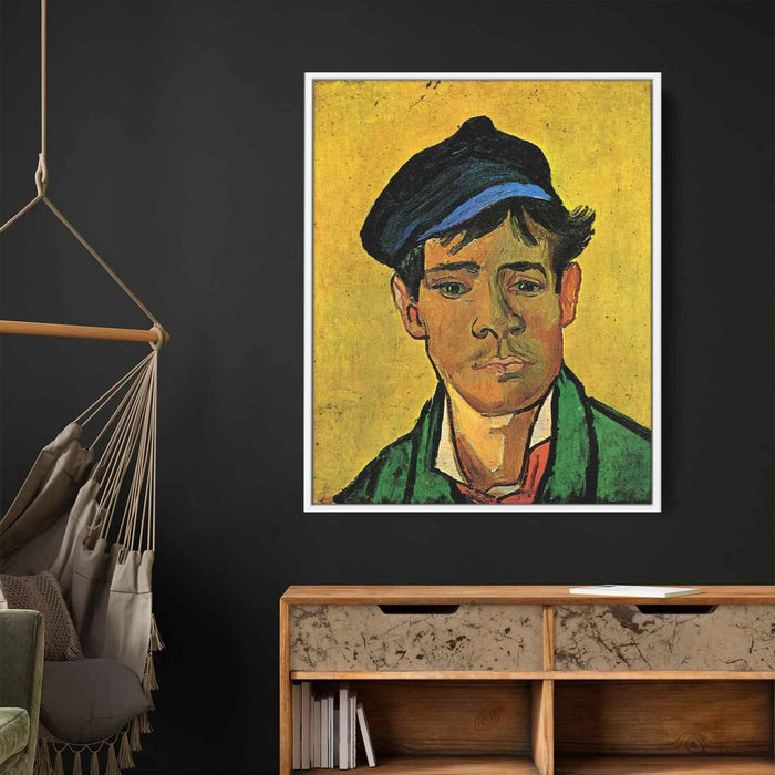 Young Man with a Hat (1888) by Vincent van Gogh - Canvas Artwork