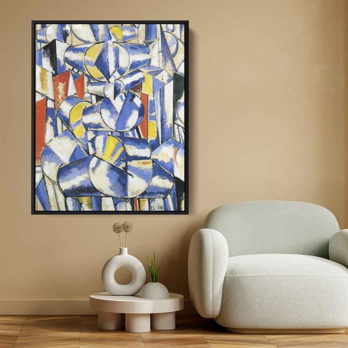 Contrast of forms (1914) by Fernand Leger - Canvas Artwork