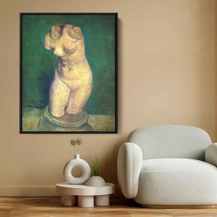 Plaster Statuette of a Female Torso (1886) by Vincent van Gogh - Canvas Artwork