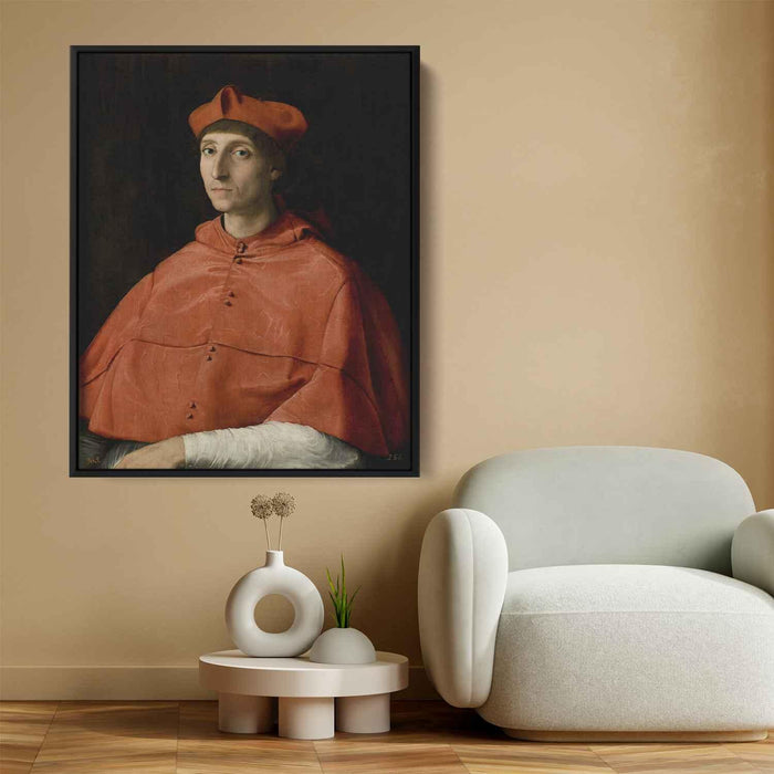 Portrait of a Cardinal (1510) by Raphael - Canvas Artwork