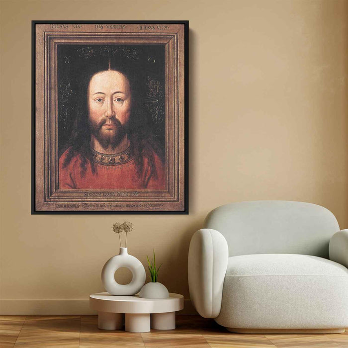 Portrait of Christ (1440) by Jan van Eyck - Canvas Artwork