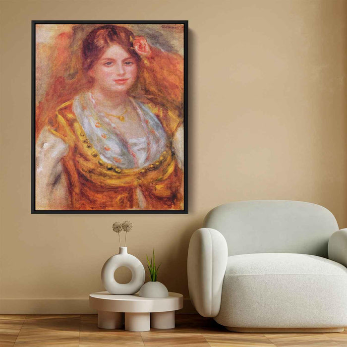 Portrait of Mademoiselle Francois by Pierre-Auguste Renoir - Canvas Artwork