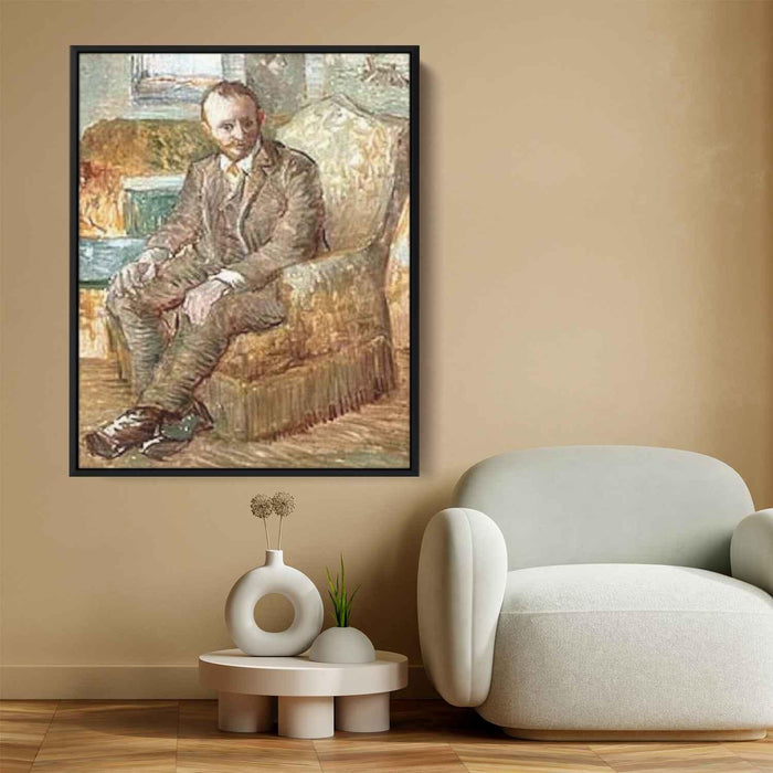 Portrait of the Art Dealer Alexander Reid, Sitting in an Easy Chair by Vincent van Gogh - Canvas Artwork