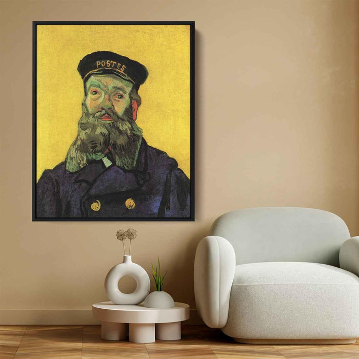 Portrait of the Postman Joseph Roulin (1888) by Vincent van Gogh - Canvas Artwork