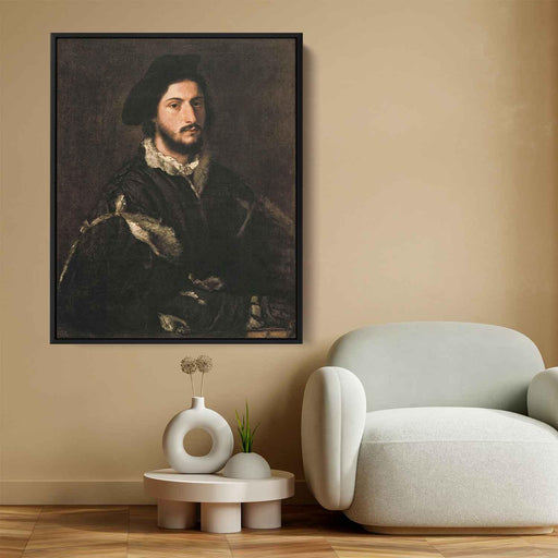 Portrait of Vincenzo Mosti (1520) by Titian - Canvas Artwork