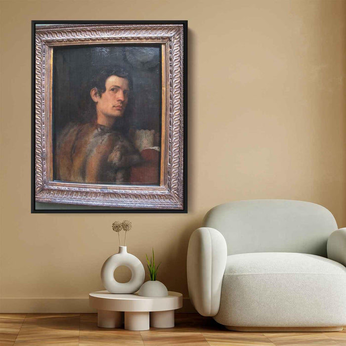 Portrait of young man by Giorgione - Canvas Artwork