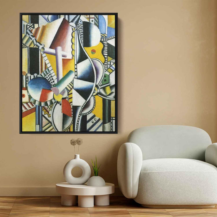 Propellers 2nd state (1918) by Fernand Leger - Canvas Artwork