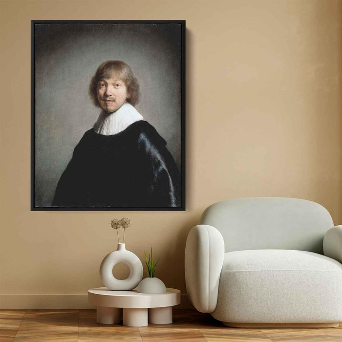 Portrait of Jacob III de Gheyn (1632) by Rembrandt - Canvas Artwork