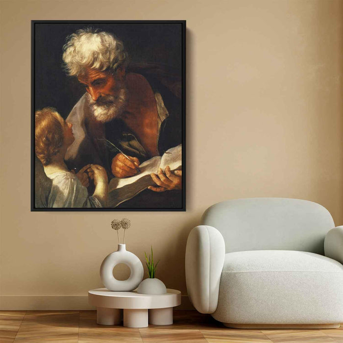 Saint Matthew (1621) by Guido Reni - Canvas Artwork