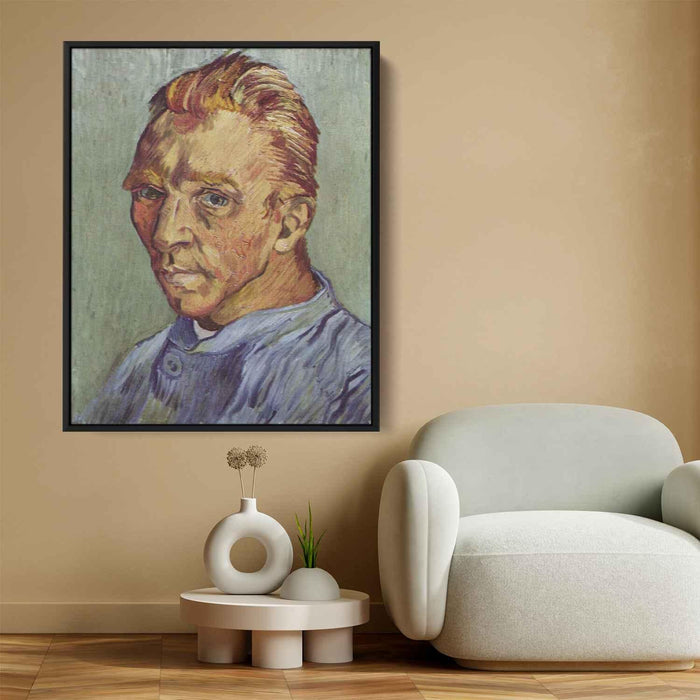 Self-Portrait (1889) by Vincent van Gogh - Canvas Artwork