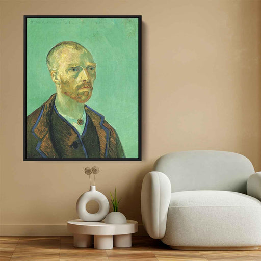 Self Portrait Dedicated to Paul Gauguin (1888) by Vincent van Gogh - Canvas Artwork