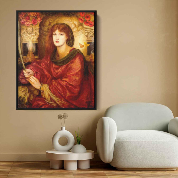 Sibylla Palmifera (1870) by Dante Gabriel Rossetti - Canvas Artwork