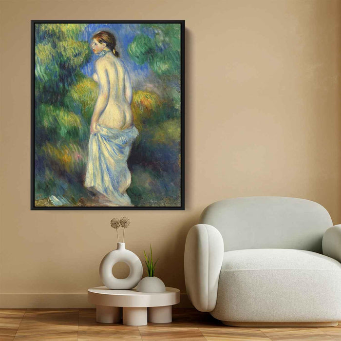 Standing Nude (1889) by Pierre-Auguste Renoir - Canvas Artwork