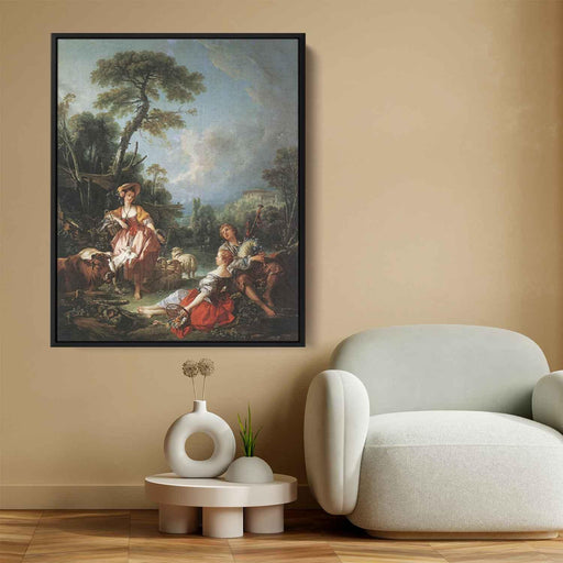 Summer Pastoral (1749) by Francois Boucher - Canvas Artwork